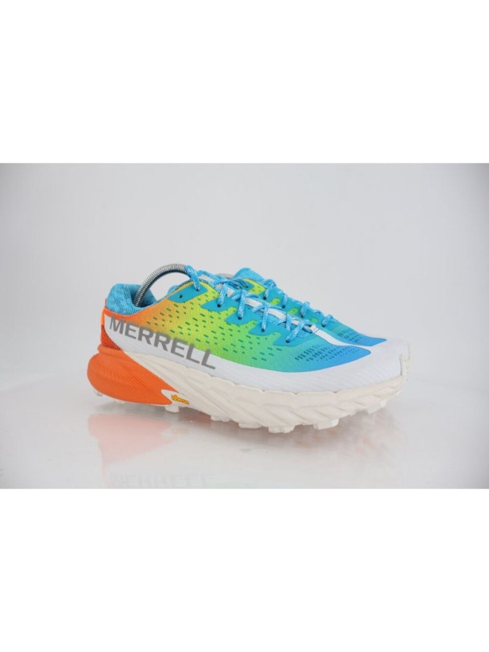 Merrell Agility Peak 5 Multi-Color Women Trail Running Shoes Vibram Grip Size 11